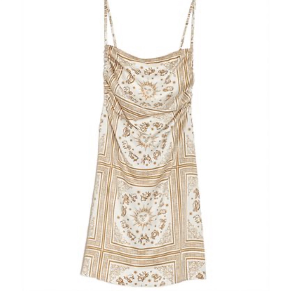 Danielle Bernstein for Macy’s Astro print dress